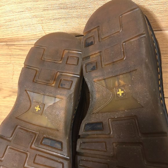 Dr Martens\' men brown leather loafers, size 9 main image 8